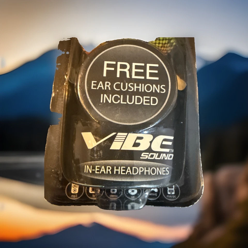 Auriculares estéreo internos Vibe Color Tunes VS-120-BLK negros cantidad descuento Foto 3 de 4