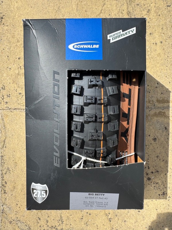 Schwalbe Big Betty Tyre  Evolution line Tubeless Folding Tire Addix Soft