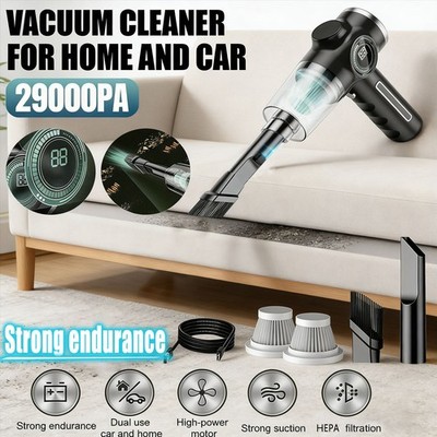 29000PA Cordless Hand Held Vacuum Cleaner Mini Wireless Portable Car Auto Home