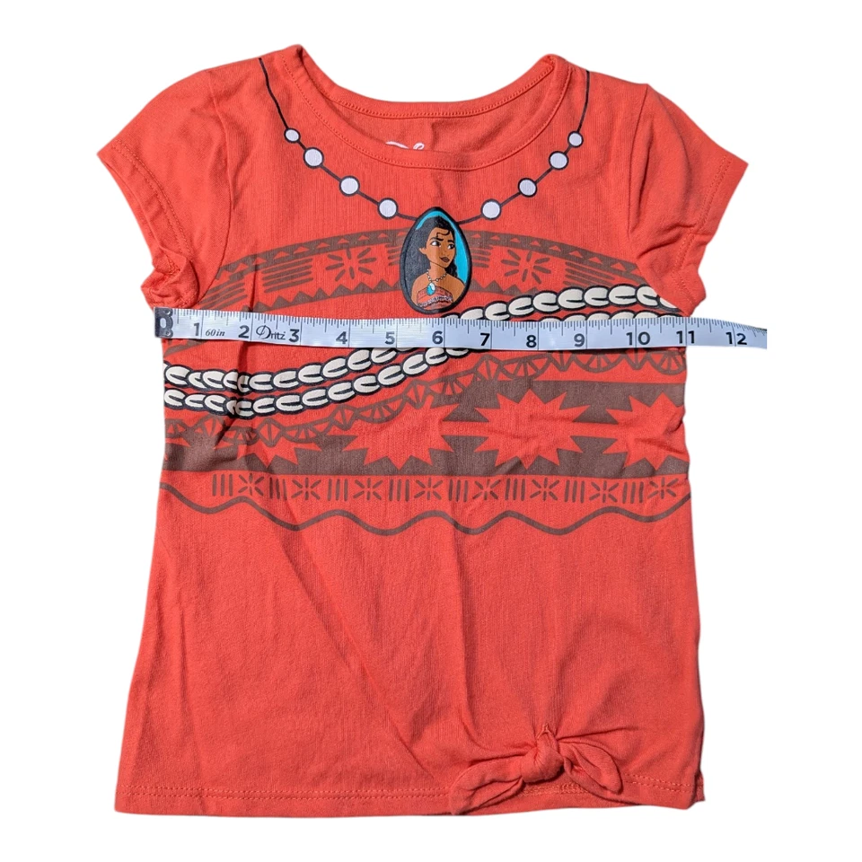 Disney - Moana - Tee and Skirt Outfit - Size 5T - Cute for dress up or an outfit - Image 3 of 4