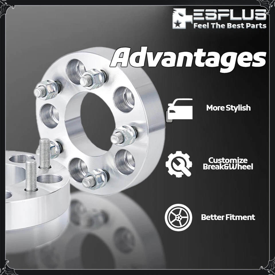 4x Jaguar/Chevy/Aston Martin 1.25" 5x4.75" buje a 5x112 adaptador de rueda diferente Foto 4 de 4