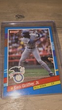 Donruss 1991 Ken Griffey, Jr. All-Star CF (ERROR CARD NO DOT after INC)