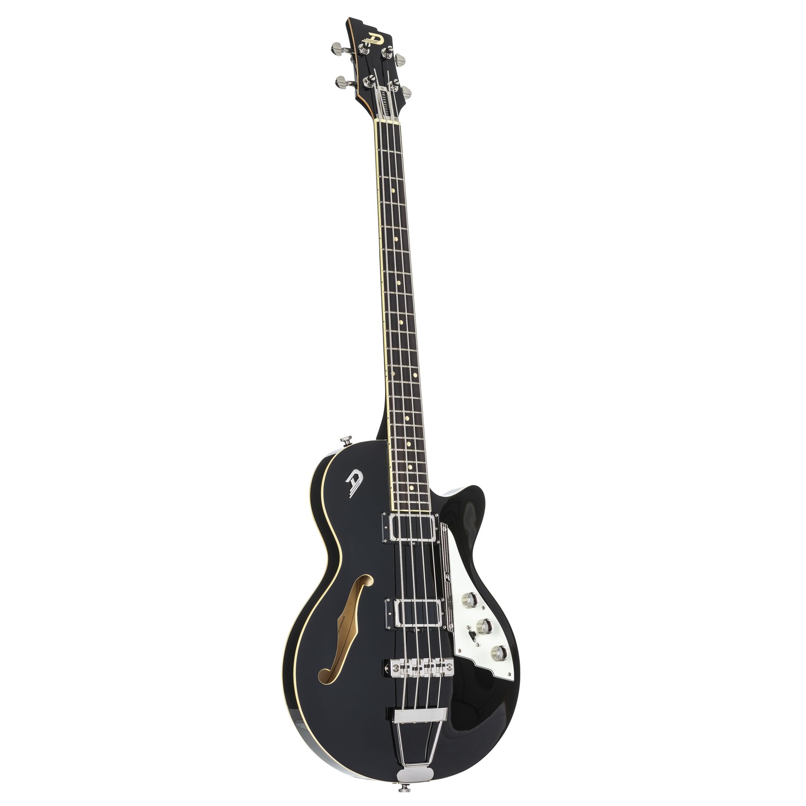 Duesenberg Starplayer Bass Black - Rechtshnder Halbakustik-Bass 490390₽