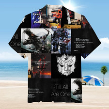 Transformers Hawaiian Shirt Transformers Robots Hawaiia