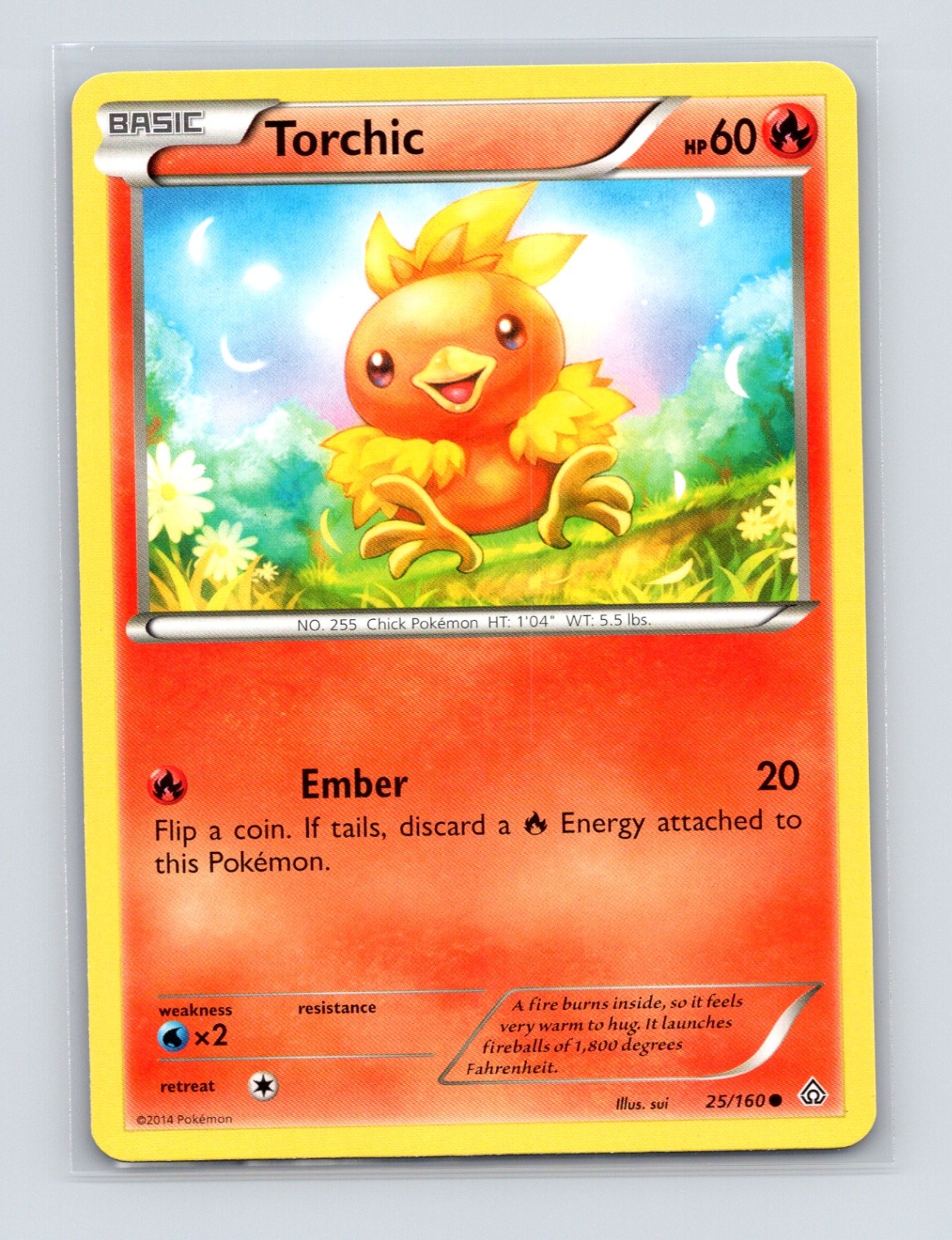 Pokémon TCG Torchic 25/160 XY - Primal Clash Normal LP