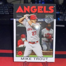 2021 Topps - 1986 Topps Baseball 35th Anniversary Mike Trout #86B-1