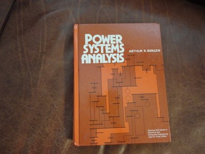 Power Systems Analysis --Arthur R. Bergen---Prentice-Hall Series