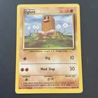 Pokemon TCG Diglett Base Set Unlimited 47/102 Uncommon TCG LP 1999