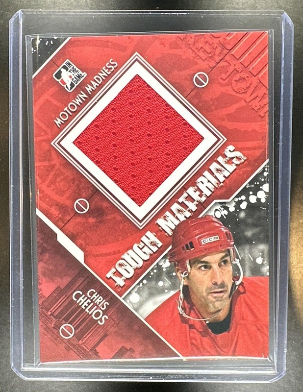 2013 In The Game Motown Madness Chris Chelios Tough Material Jersey MEM