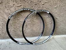 Two Black NoTubes Stan’s ZTR Flow EX Tubeless 32h 26” Disc Brake Rim