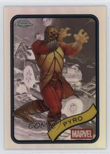 2025 Topps Chrome Marvel Comics Refractor Pyro #66 1i3m