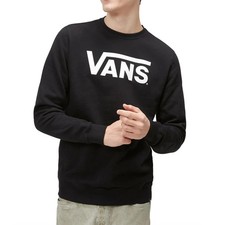 Image of Vans Classic Crew-B Sweatshirt - Black - Small (38 Chest) - RRP £55