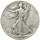 1936-S Walking Liberty Half Dollar 50C 90% Silver US Coin