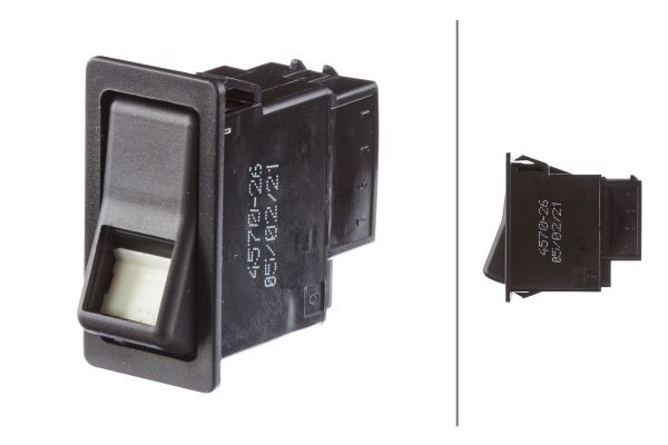 Fits HELLA 6RH004 570-261 Switch 6RH004 570-261 Switch (number of pins 6) fits: