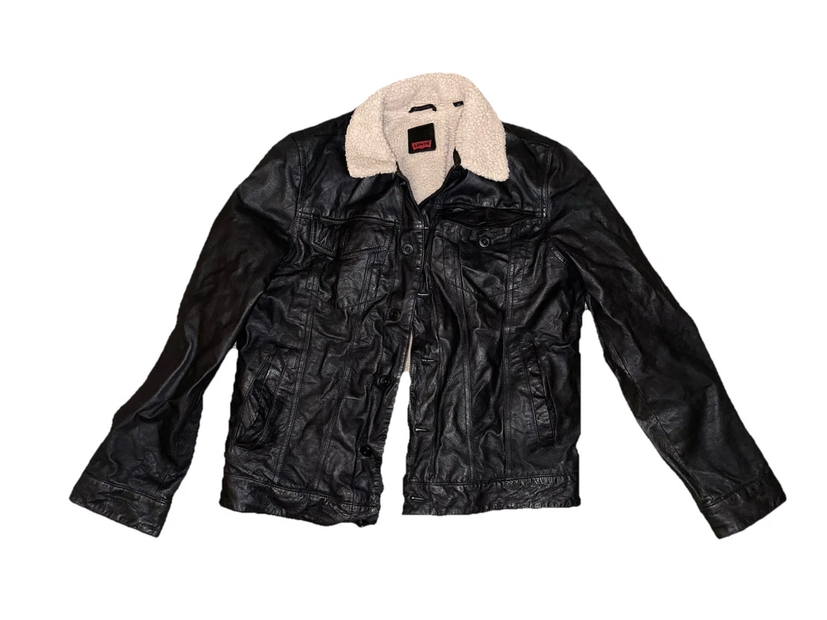 Levi's Trucker Leather Outer Shell Coats, Jackets & Vests for Men