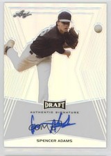2014 Leaf Metal Draft Spencer Adams #BA-SA1 Auto 0kz
