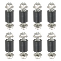 FüR M3-10X10Mm GummifüßE SchwingungsdäMpfer StoßDäMpfer, 8 StüCk (26Mm)