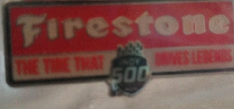 2019 Indianapolis 500 Grand Prix Firestone Hatpin Lapel Moveable Head NIP Rare - Image 3 of 4