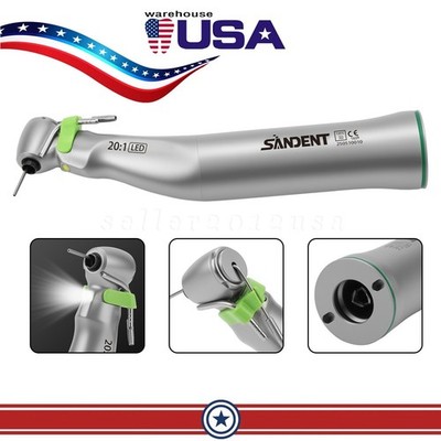 Dental Surgical 20:1 Implant Contra Angle Handpiece LED E-generator led+ sa
