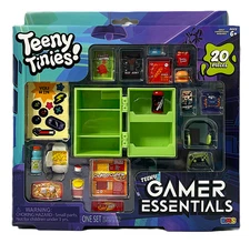 Teeny Tinies Teeny Gamer Essentials Mini Food Playset 20 Piece Set Ages 6+ NIB