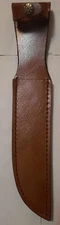 Sheath Brown Leather Fits Most Blades Up To 7 Inches SHE-660012 Heavy Duty