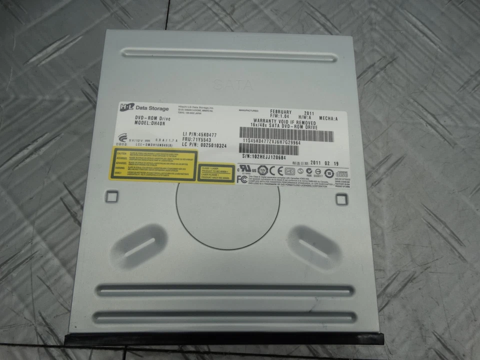 日立LG DVD-ROM驱动器多播放器DH40N戴尔SATA联想45K0477 — 第 3/4 张图片
