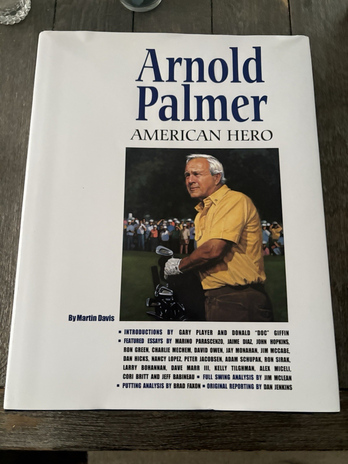Arnold Palmer American Hero by Martin Davis