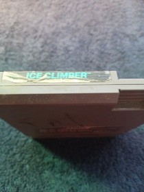 Ice Climber 5 Tornillos A&ntilde;os 80 Aut&eacute;ntico Vintage Nintendo Nes Juego Cartucho &iexcl;FUNCIONA!