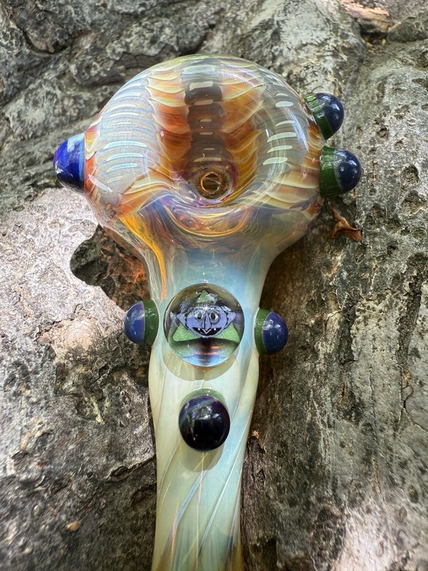 Count 123. Glass Pipe. Made In U.S.A