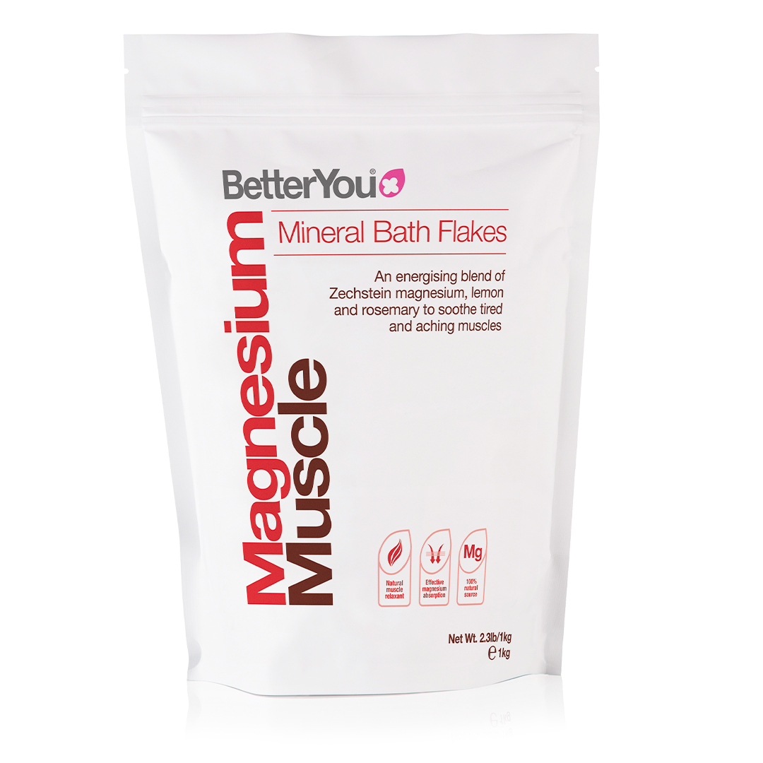 BetterYou Magnesium Muscle Bath Flakes 1kg