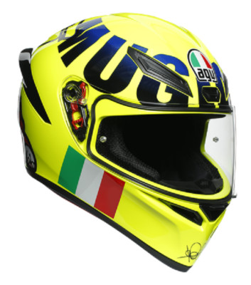Casco integrale Agv K1 Valentino Rossi Mugello 2016 taglia MS Mugiallo  helmet | eBay