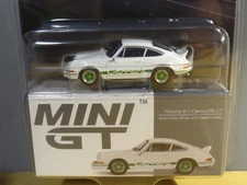 MINI GT #801 - WHITE - PORSCHE 911 CARRERA RS 2.7