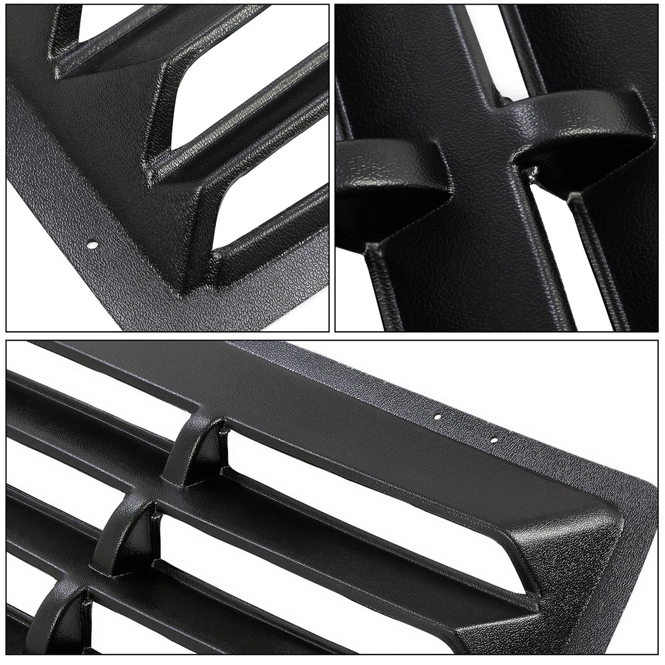 Rear Window Louver For Ford Mustang Fastback 1979-1993 92 Sun Shade Cover ABS - Изображение 4 из 4