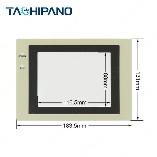 NT30-ST131-E Touch Screen Panel for Omron NT30-ST131-EK with Front Overlay - Picture 6 of 10