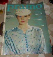 DDR -   PRAMO 11 /85  mit Schnittmustern ++ Verlag für die Frau 