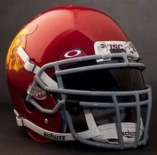 *CUSTOM* USC TROJANS NCAA Schutt XP Authentic GAMEDAY Football Helmet