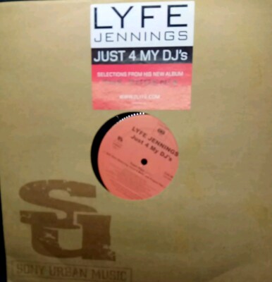Lyfe Jennings Just 4 My DJ's VG+ Vinyl 12 Inch 2006 