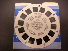 Sawyer's Viewmaster Reel,Colonial Williamsburg Virginia Wren Building 181
