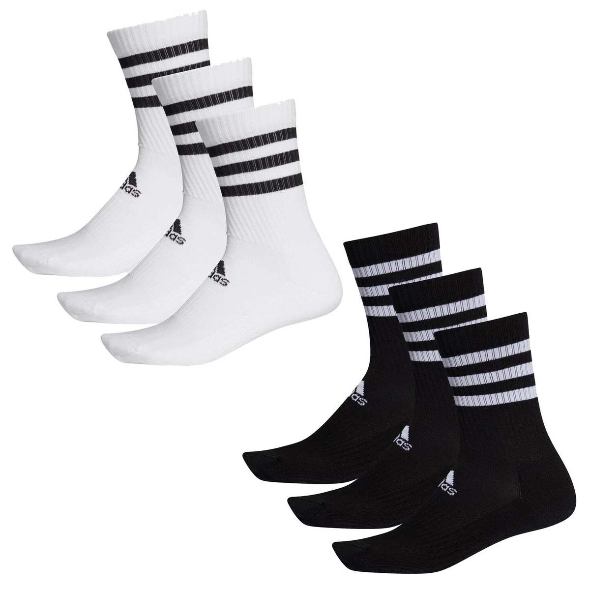 3 Paire Adidas Csh Ras Du Cou 3p Chaussettes de Tennis Sportspocken Unisexe