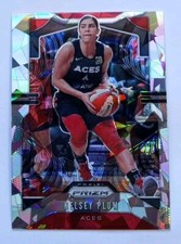 2020 20 Panini WNBA Prizm Kelsey Plum # 9 Las Vegas Aces Cracked Ice