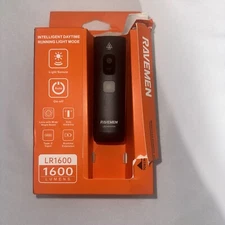 RAVEMEN LR1600 Bike Light 1600 Lumens Bike Headlight for Road Cycling NO REMOTE