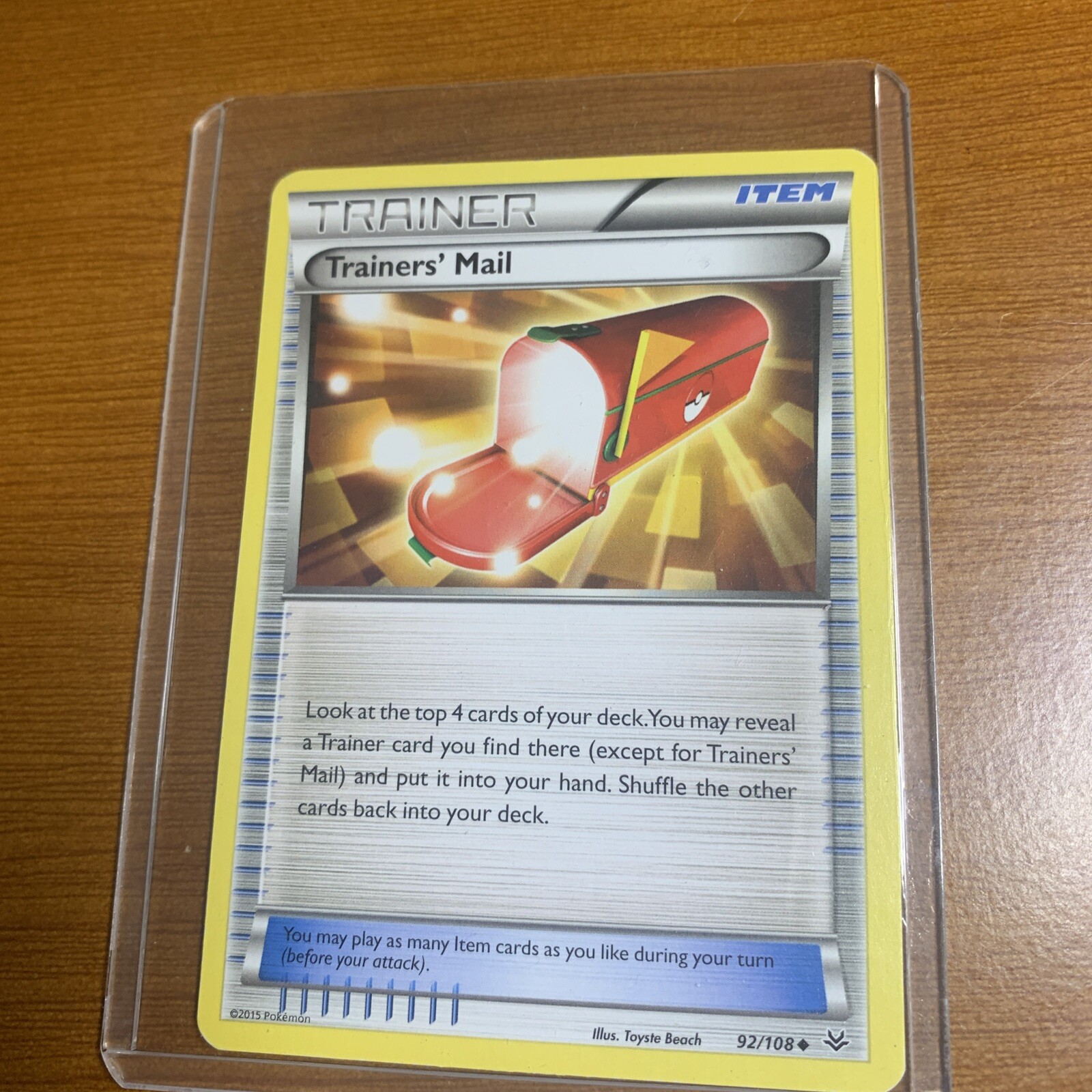 Pokémon TCG Trainers' Mail Roaring Skies 92/108 Regular 1st Edition Uncommon (LP