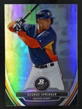 2013 Bowman Platinum #BPP38 George Springer Prospects Houston Astros