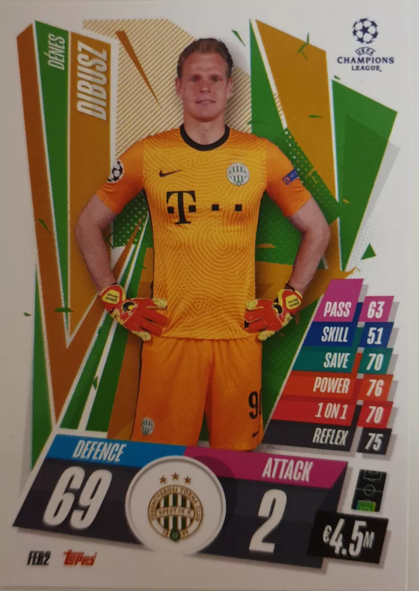 Football Cartophilic Info Exchange: Topps - UEFA Champions League Match  Attax 2020/21 (16) - FER1-FER16 - Ferencvárosi TC