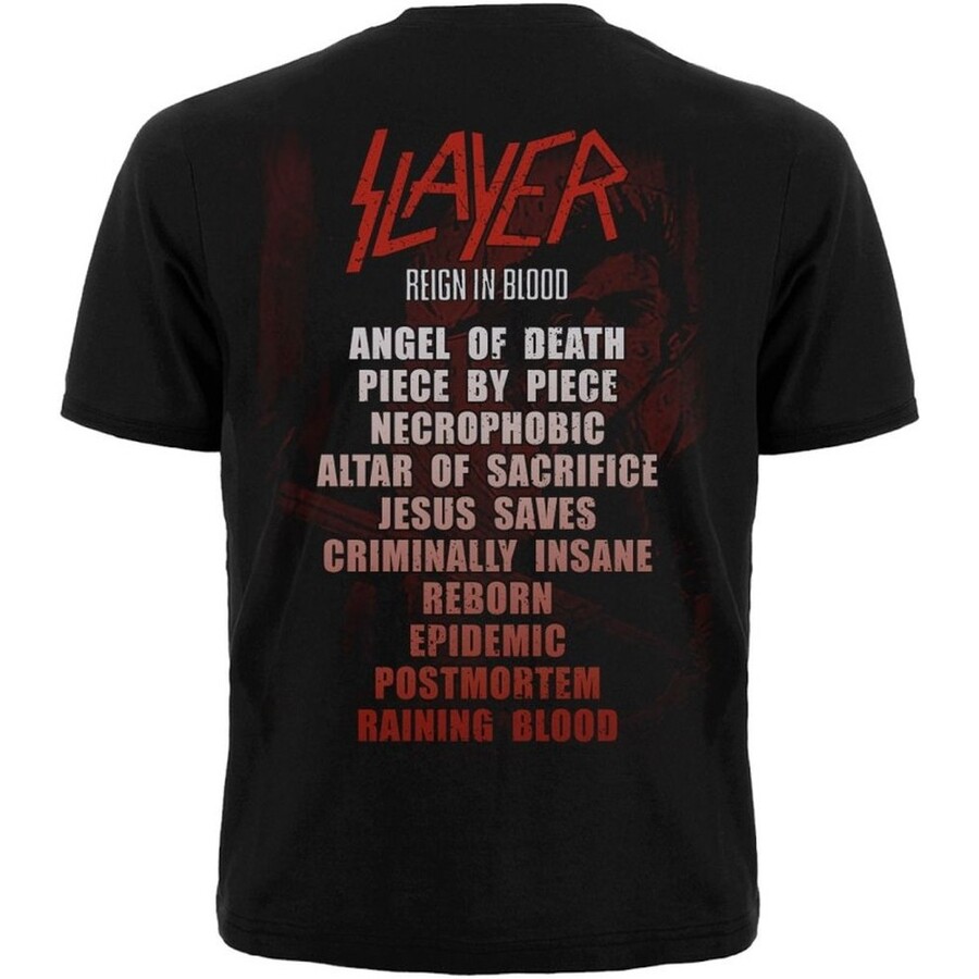 Slayer - Reign In Blood Black T-Shirt | eBay