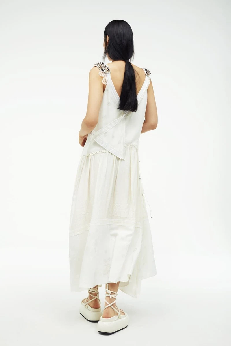 Zara studded dress top