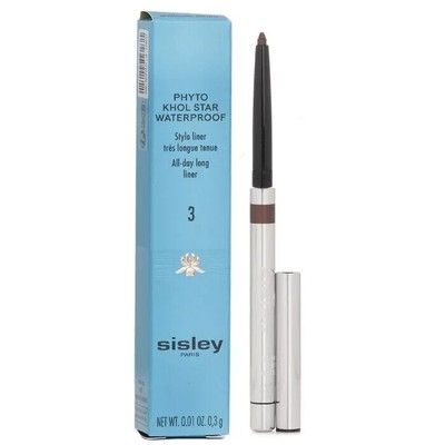 Sisley Phyto Khol Star Waterproof Stylo Liner #3 Sparkling Brown New In Box