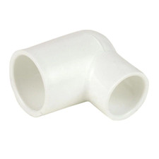 1-1/4" x 1" PVC Sch40 90 Degree Reducing Elbow Slip x Slip 