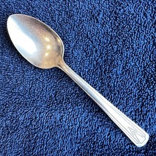 Stainless steel teaspoon made in USA 6 inch