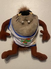Vintage 1996 Looney Tunes Space Jam Taz Tasmanian Devil Plush 8  McDonald  s